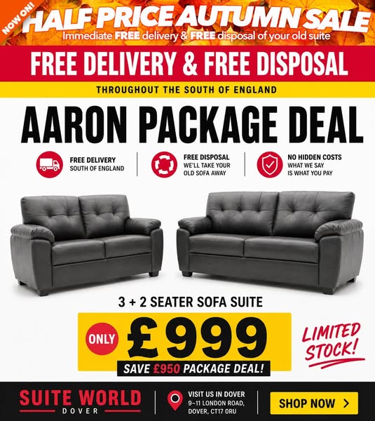 Half Price Autumn Sale