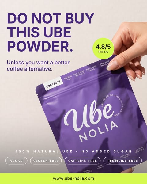 Get 60% OFF - The Best Ube Powder