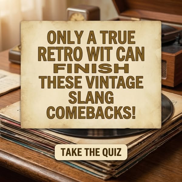 Vintage Slang Comeback Quiz Agent