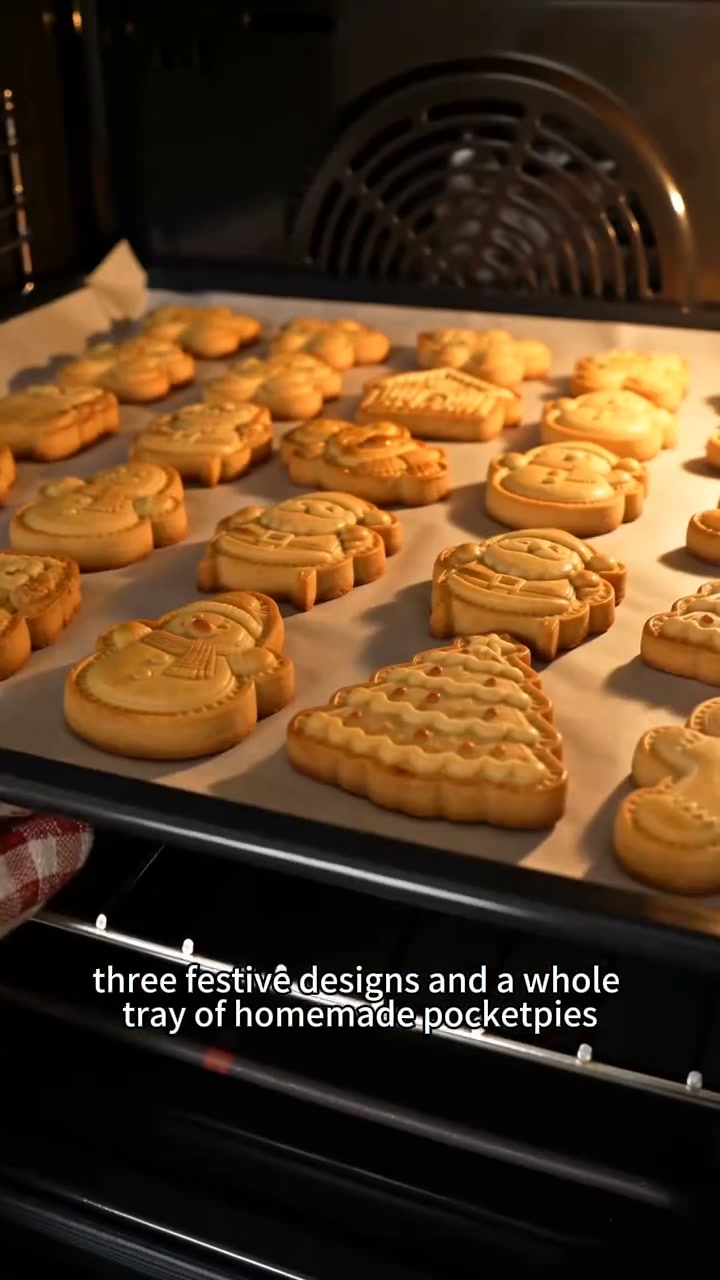 LAST DAY SALE Only $9.99!!Christmas Baking Moulds – 9Festive Designs