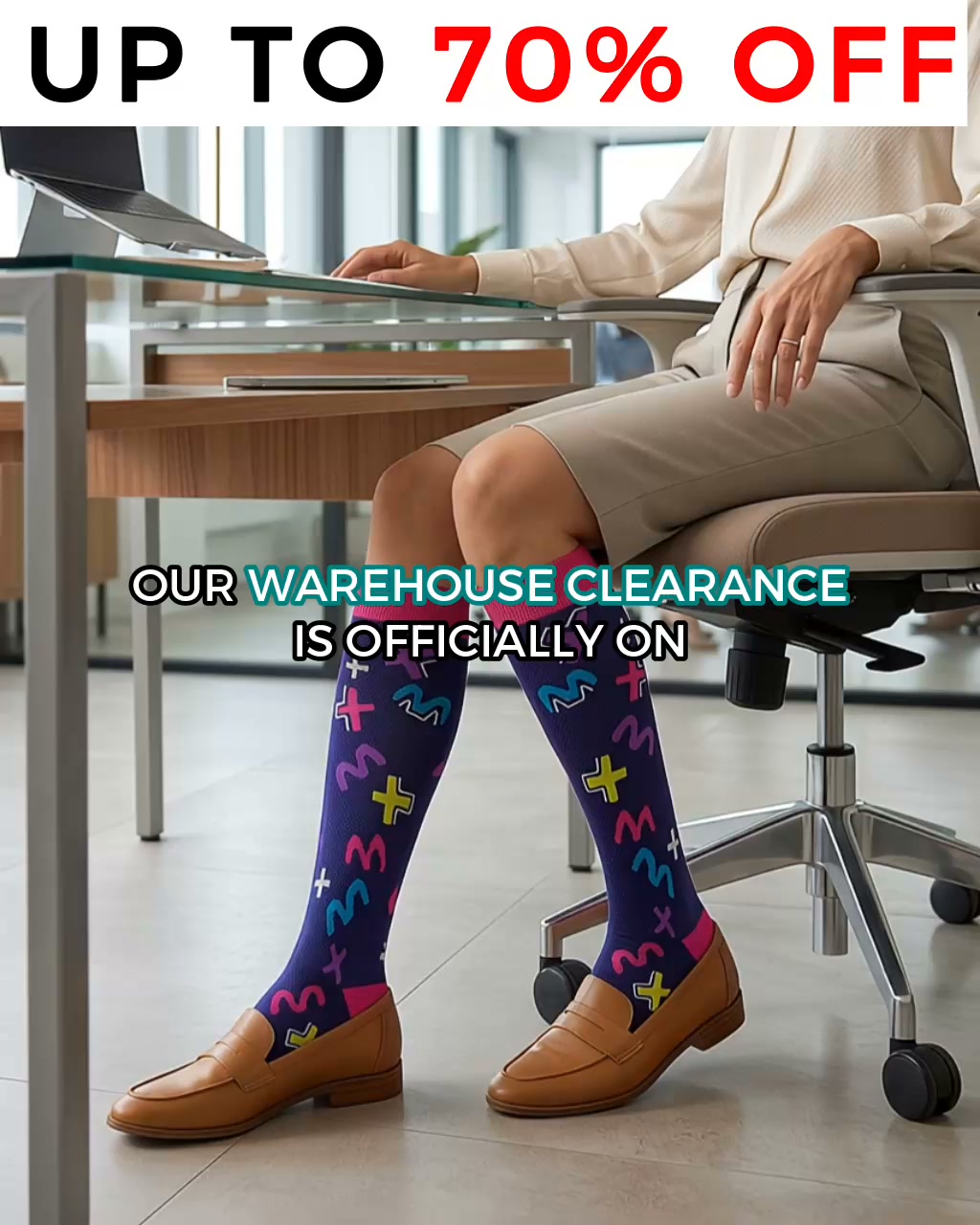 WAREHOUSE CLEARANCE — UP TO 70% OFF!