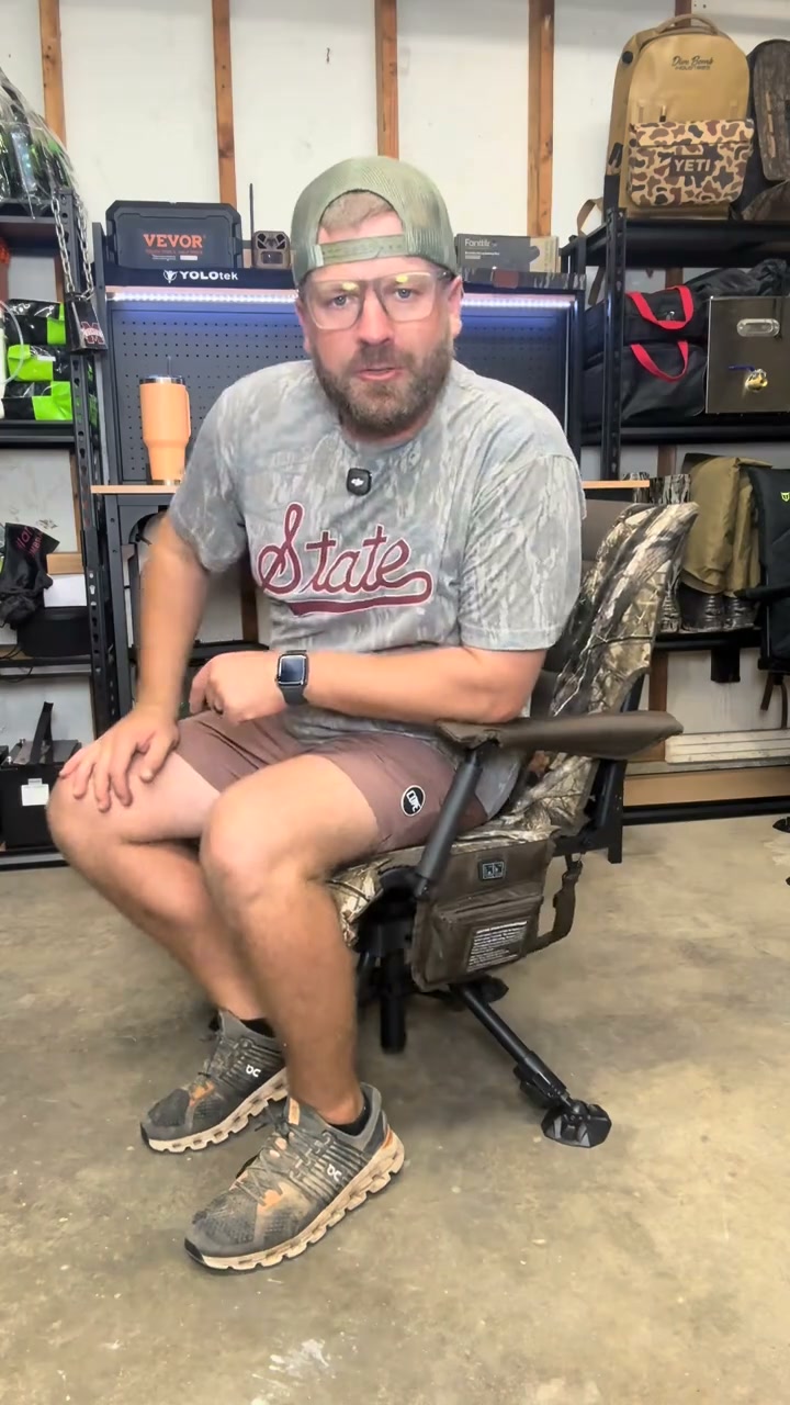 Heated 360° Swivel Hunting Chair