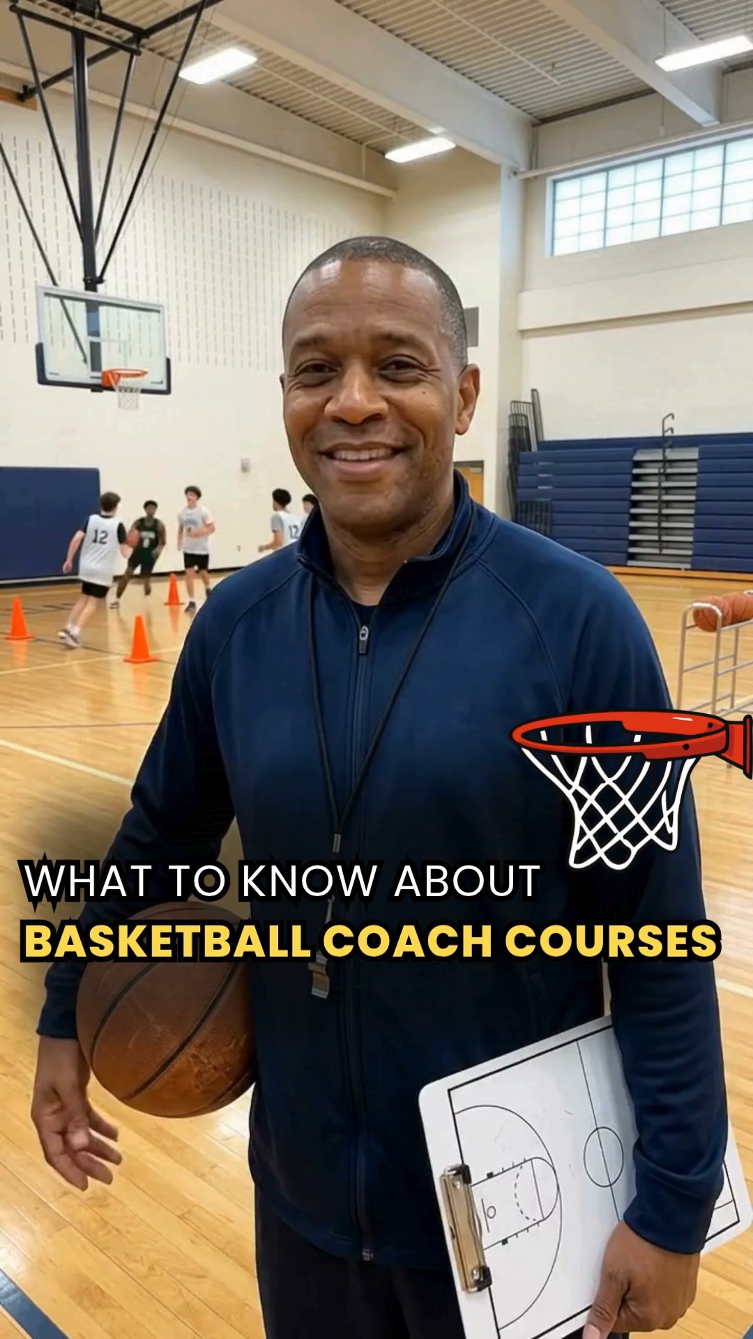 Learn more about basketball coach courses
