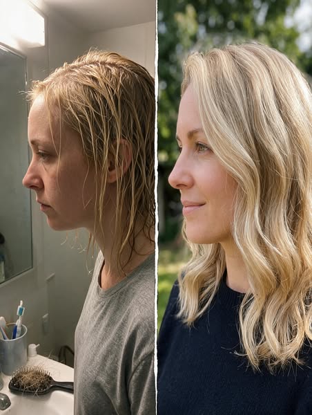 My hair changed completely