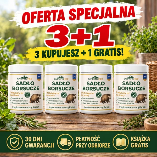 3+1 GRATIS — czwarty w prezencie