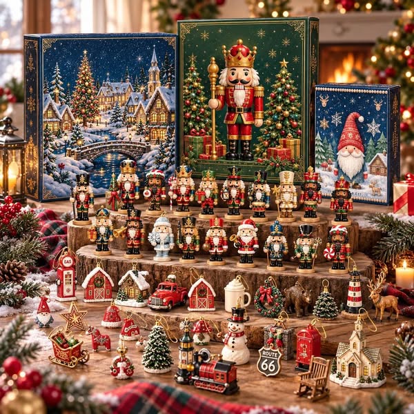 Christmas Village Advent Calendar