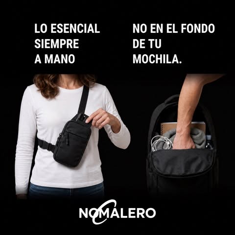 La bandolera antirrobo más completa