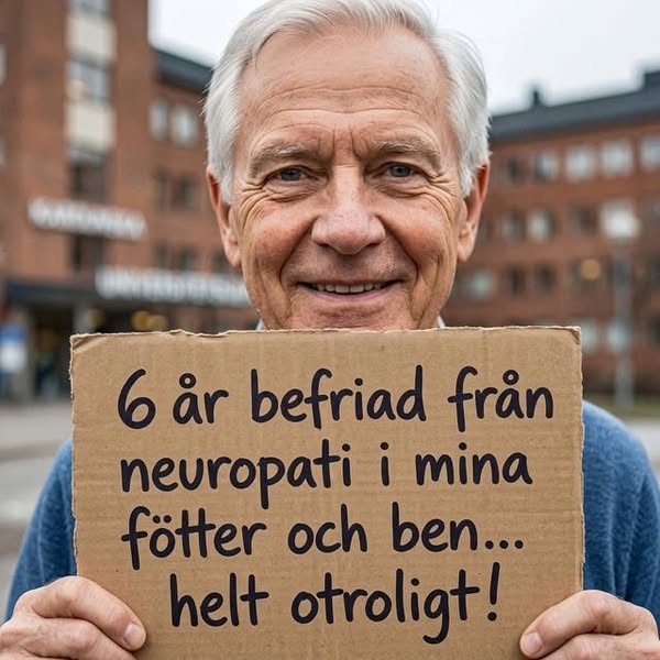 Äntligen — för brännande fötter och nervsmärta��