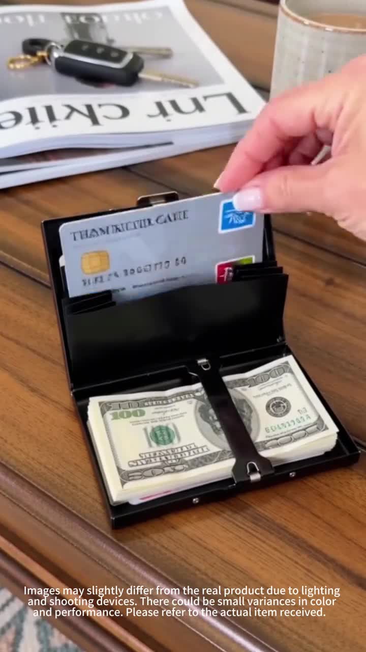 RFID-Blocking Credit Card Holder