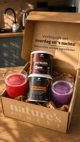 Verbrand vet overdag & 's nachts