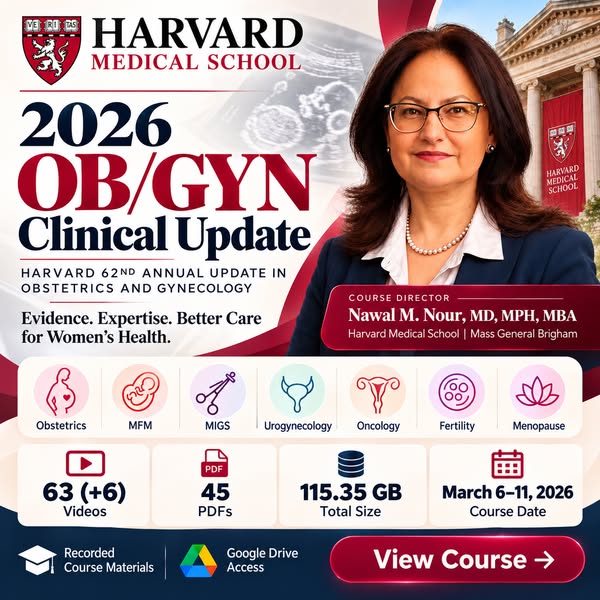 Harvard OB/GYN Update 2026 · Explore the 2026 OB/GYN Update