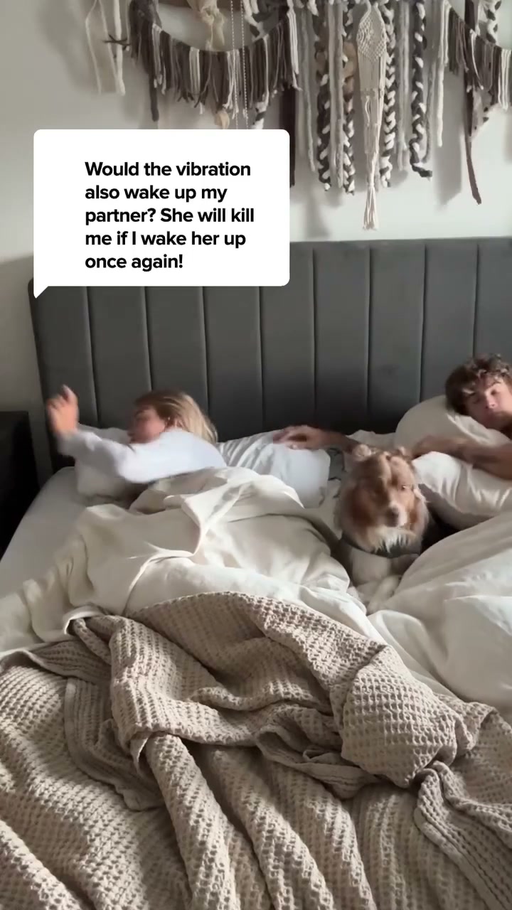 A wake-up you feel, not just hear.