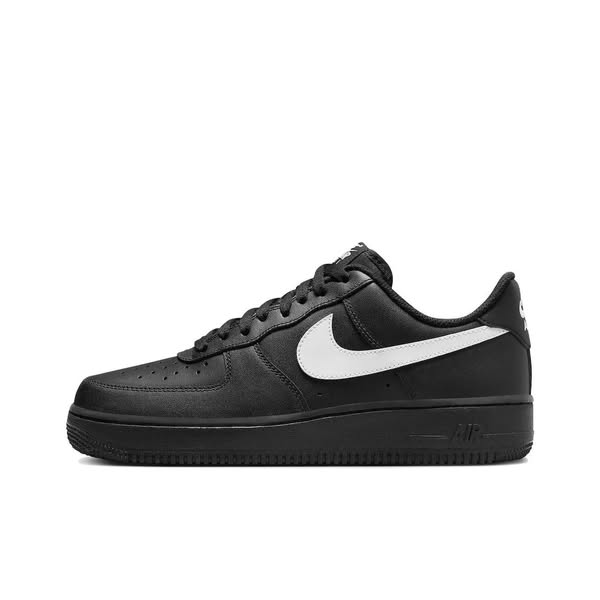 Mens Low Top Shoes Black White-8.5