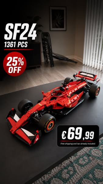 Ferrari SF24 : la F1 moderne à construire