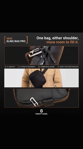 The Sling Bag Pro Is Here
