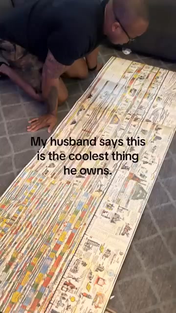 31ft Foldable Adams Time Chart Map 2.0 — See 6,000 Years Instantly