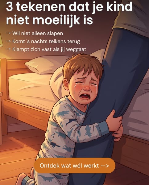 Eindelijk durven slapen in eigen bed