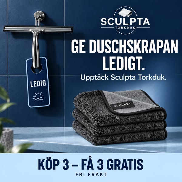 Få upp till 3 torkdukar gratis idag!