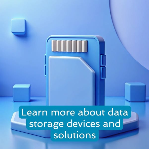 Learn more about data storage devices and solutions