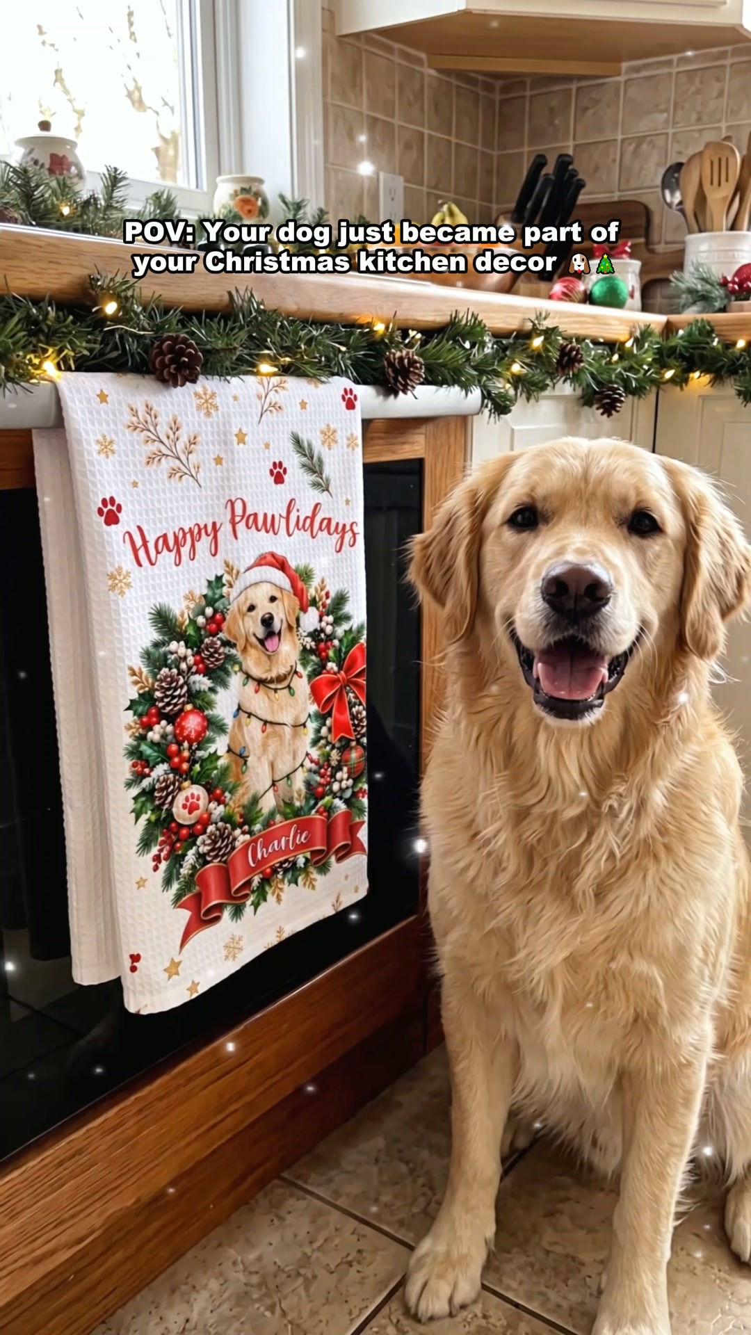 Personalised Kitchen Towel