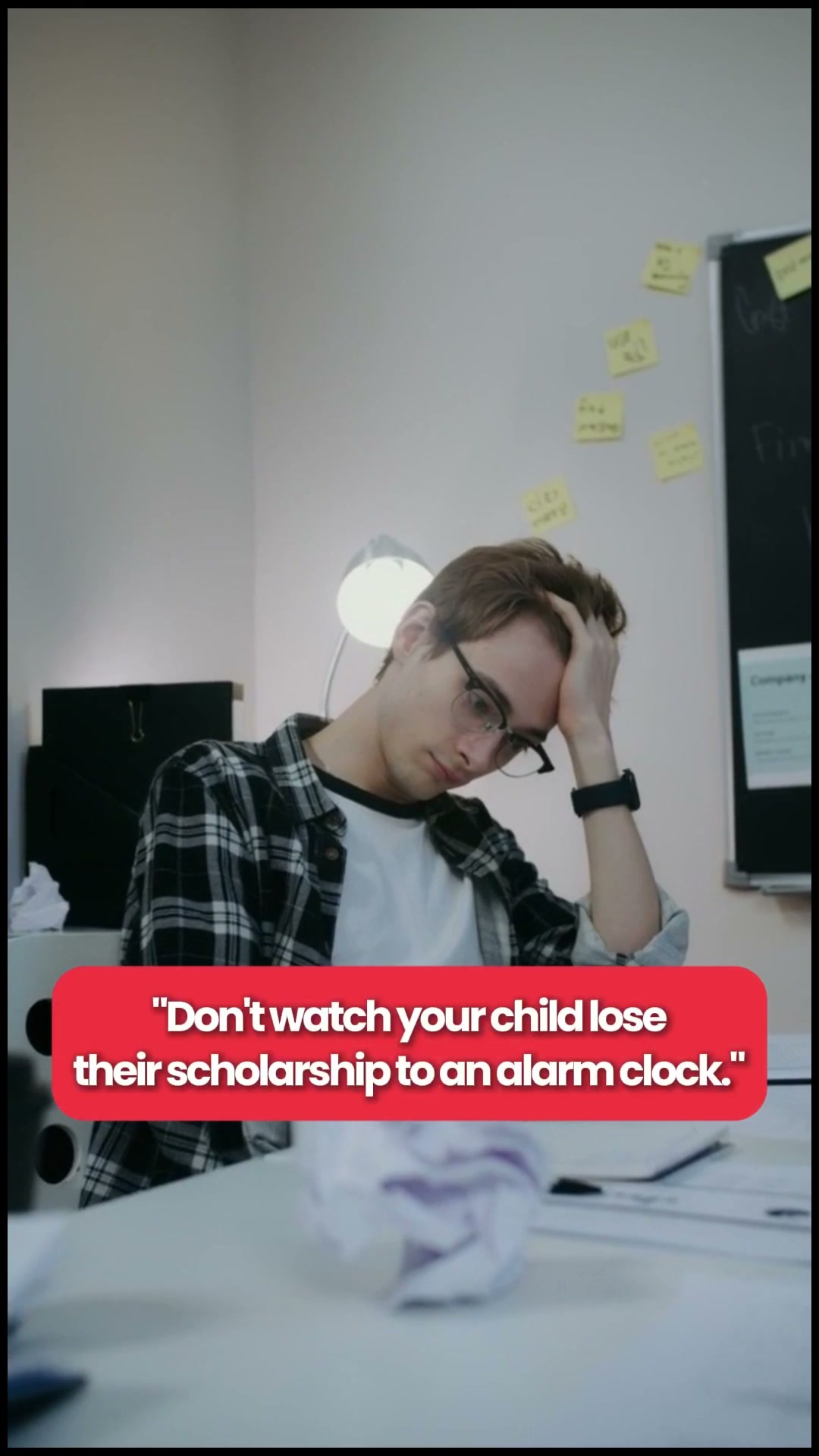 For 18 years, you were the alarm.