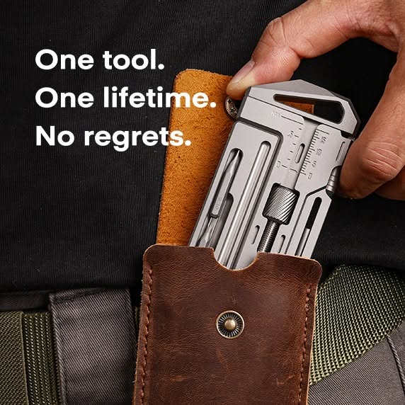 Titanium Multi-Tool Wrench System. Upgrade Your Reach.