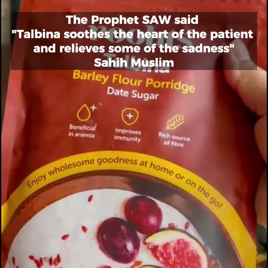 Sunnah in every spoonful. Barley Flour Porridge (Talbina)
