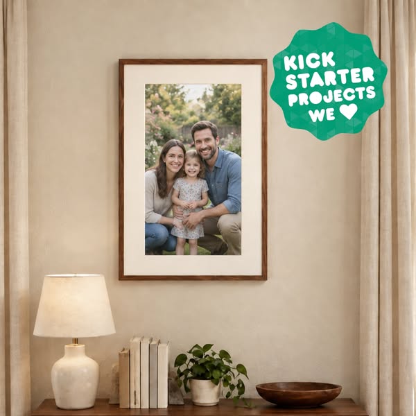 AI E-Ink Canvas For Living Wall Art