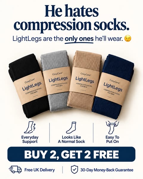 Buy 2, Get 2 Free! LightLeg Compression Socks