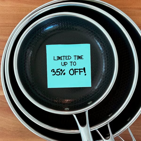 I only cook with HexClad