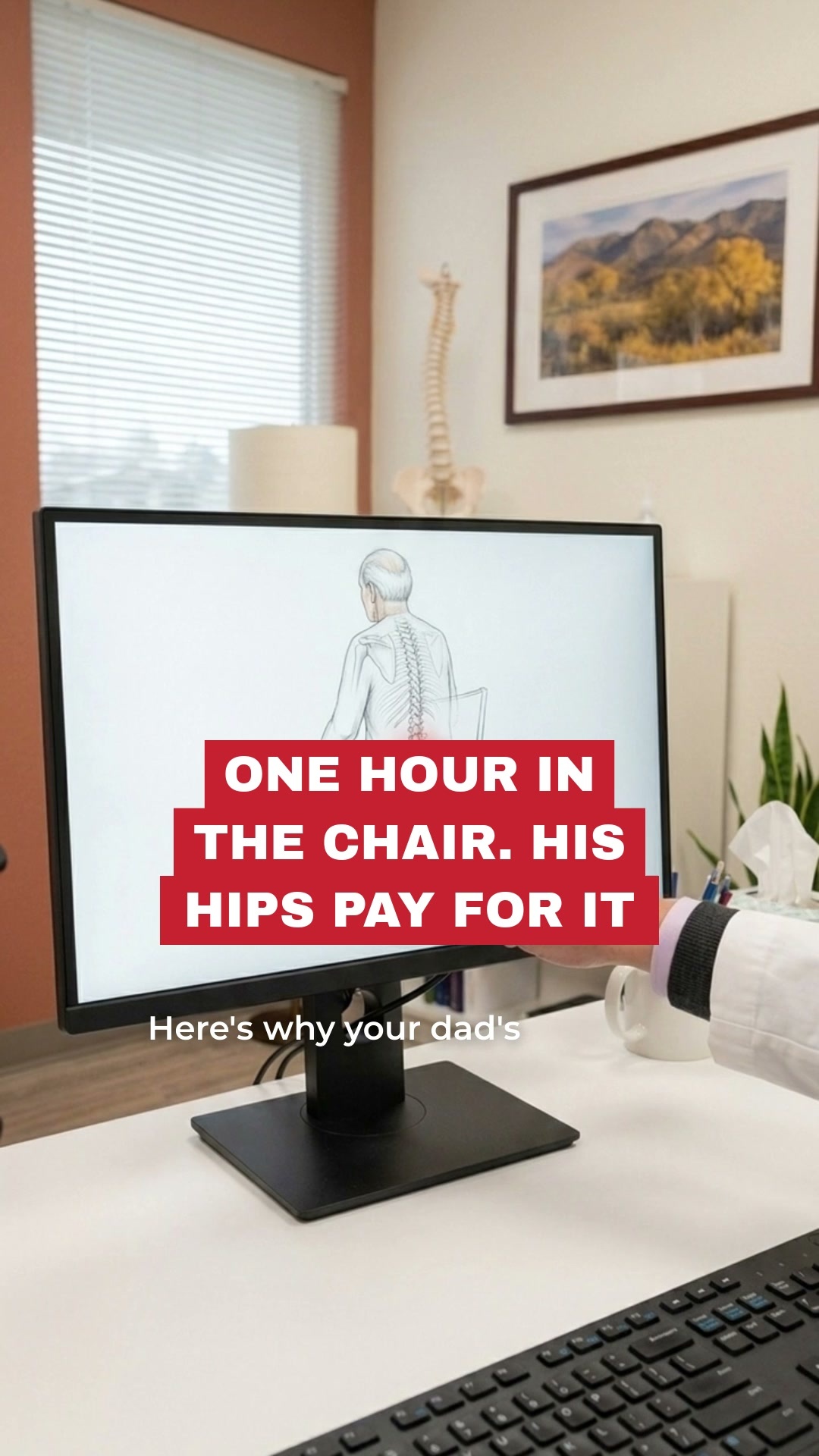 By Day 30 He Sits Pain-Free