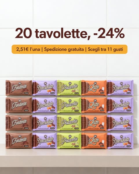 20 tavolette, -24%