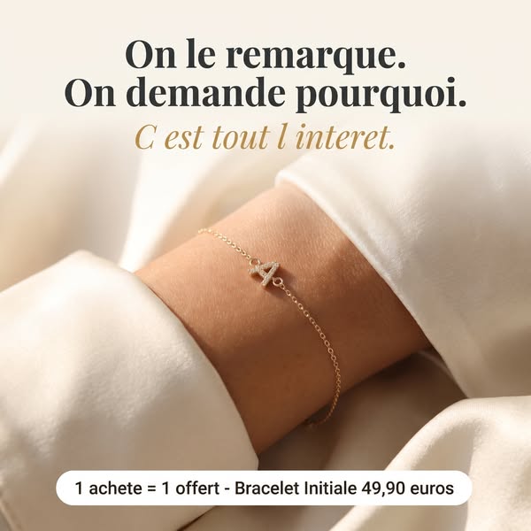 Bracelet Initiale