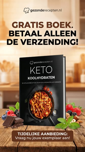 Keto Koolhydraten Kookboek (Gratis Vandaag!)