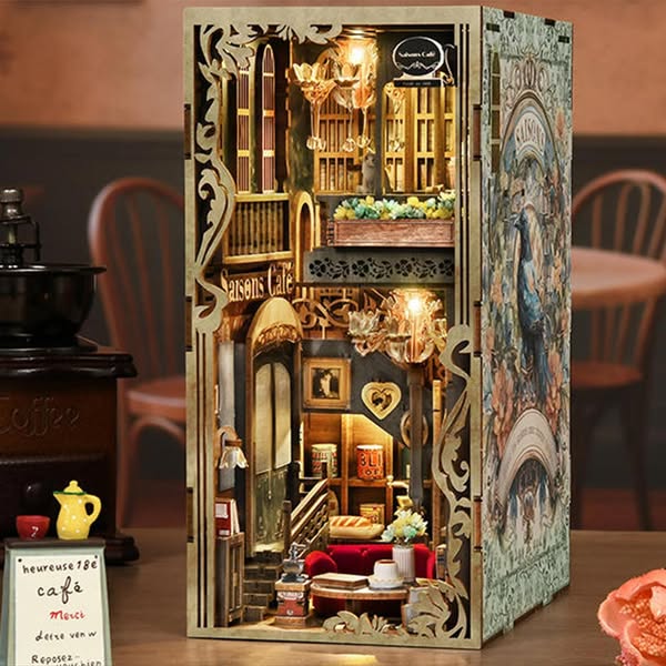 Saisons Café - DIY Book Nook Kit - Saisons Café
