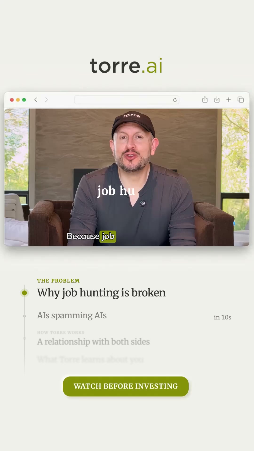 Watch this before you invest in Invest in Torre.ai