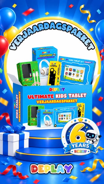 6 jaar DEPLAY: pakket €410 €229,99