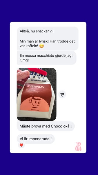 Upptäck vårt koffeinfria kaffe