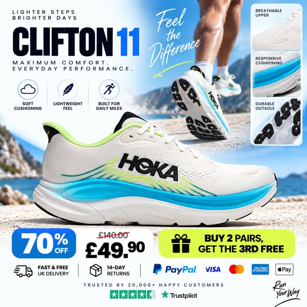 Clifton 11 — Now £49.90