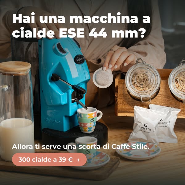 300 cialde ESE a 39 € · spedizione gratis