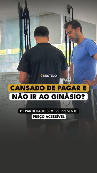 Nunca mais treinas sozinho