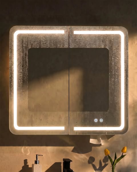 CLIPOP Anti-Fog Mirror Cabinet