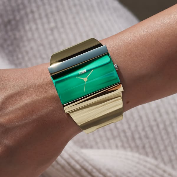 Women's STORM Watch STARLETTI GOLD LAZER GREEN (47313/GD/GN) - StormWatches.com