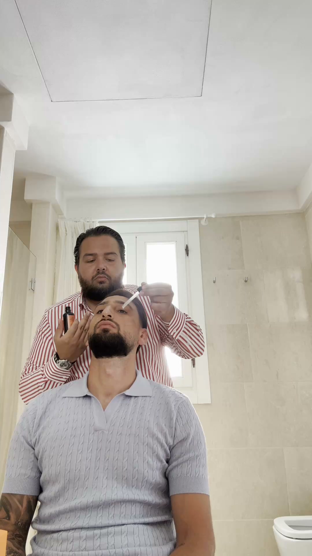 Viso, barba e occhi in 30 secondi.