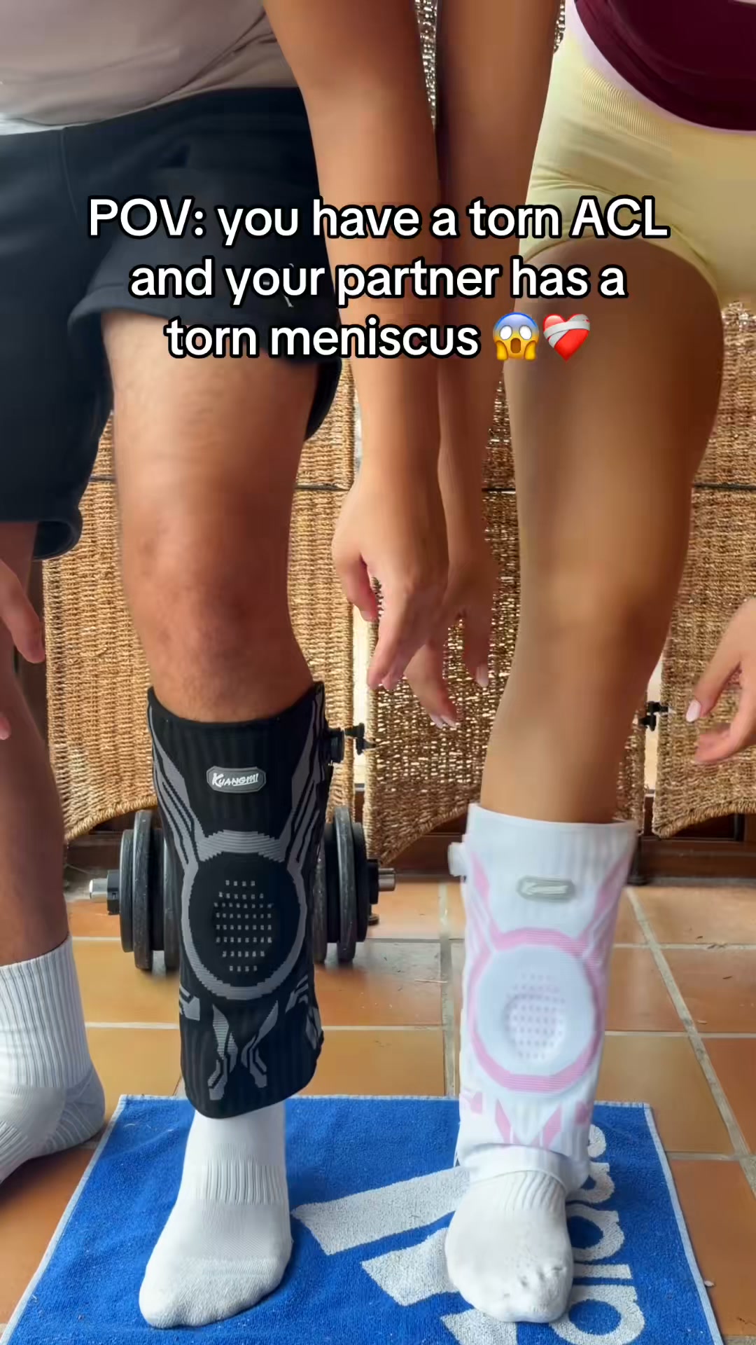 Two Different Knees, One Setting Each