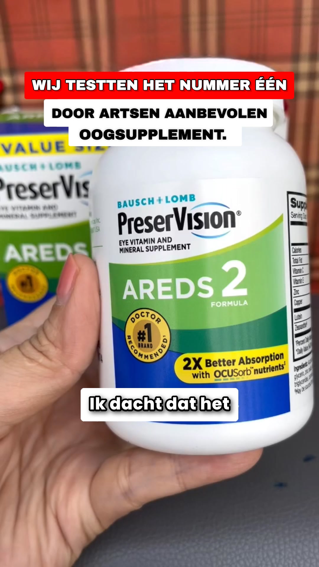 Bang dat je ogen verslechteren?
