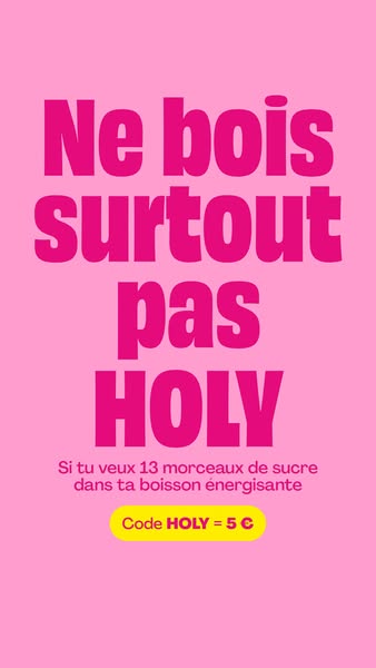 Obtiens 5 € de réduction avec le code « HOLY » !!