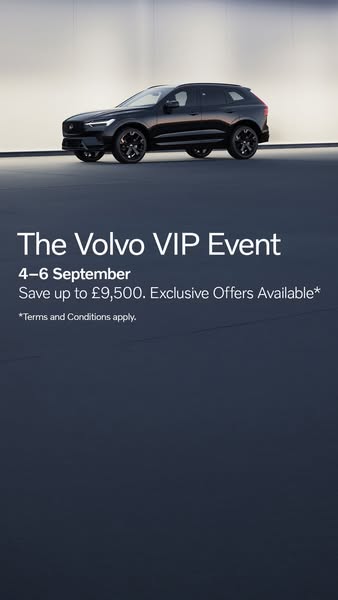 The Volvo VIP Event 4-6 September