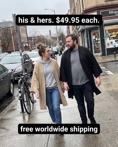 His & hers haori: $49.95 each