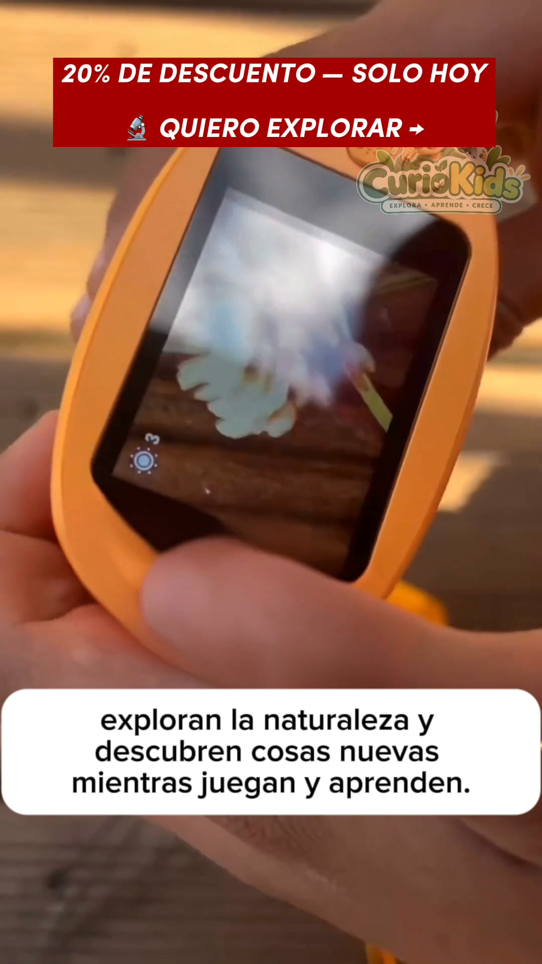 MENOS PANTALLAS. MÁS DESCUBRIMIENTOS.